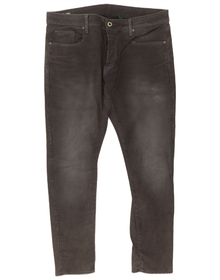 Ανδρικό Slim Jeans G-Star W38 L32 Γκρι βαμβακερό