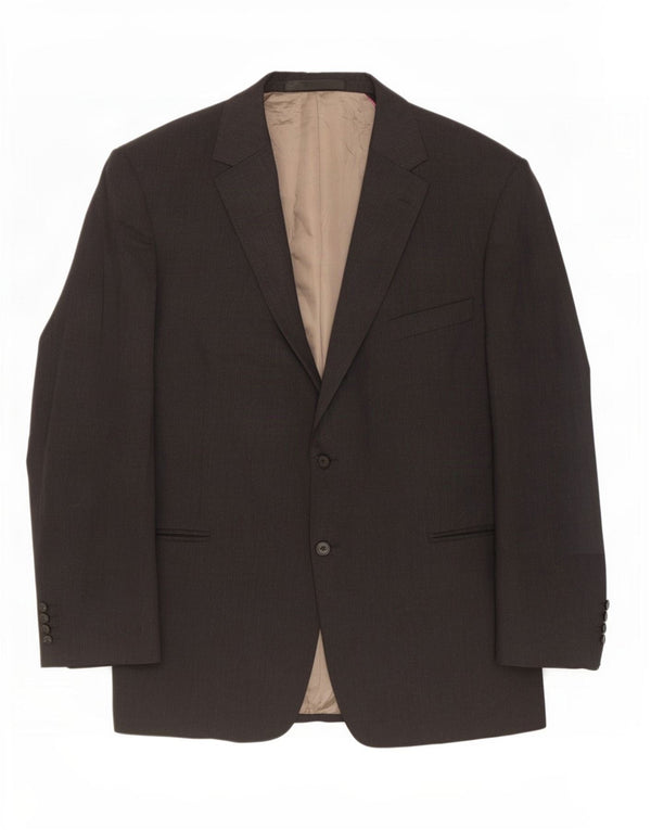 Marks & Spencer Ανδρικό σακάκι σακάκι με 2 κουμπιά UK 46 XL Γκρι μαλλί
