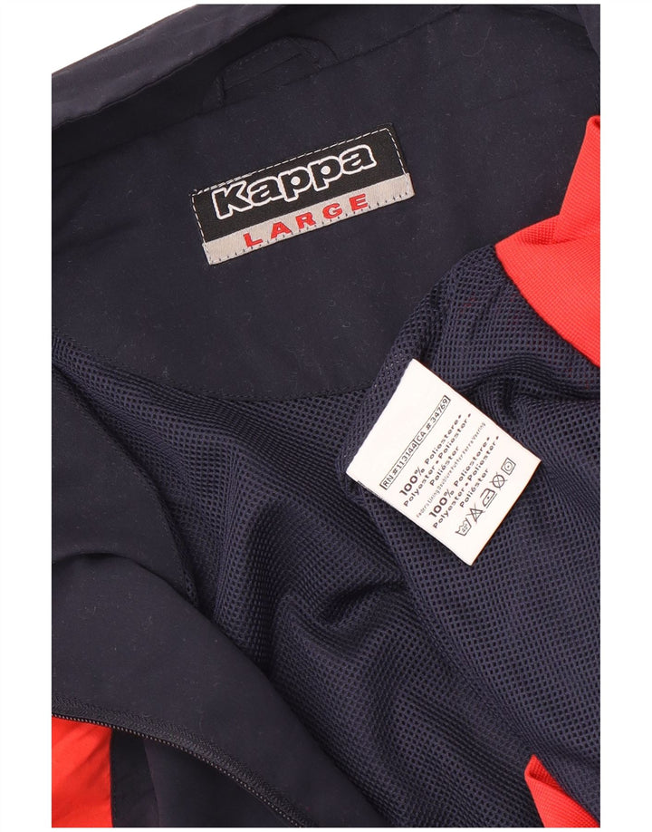 Ανδρική φόρμα Kappa Top Jacket Μεγάλο μπλε μπλε χρώματος πολυεστέρας