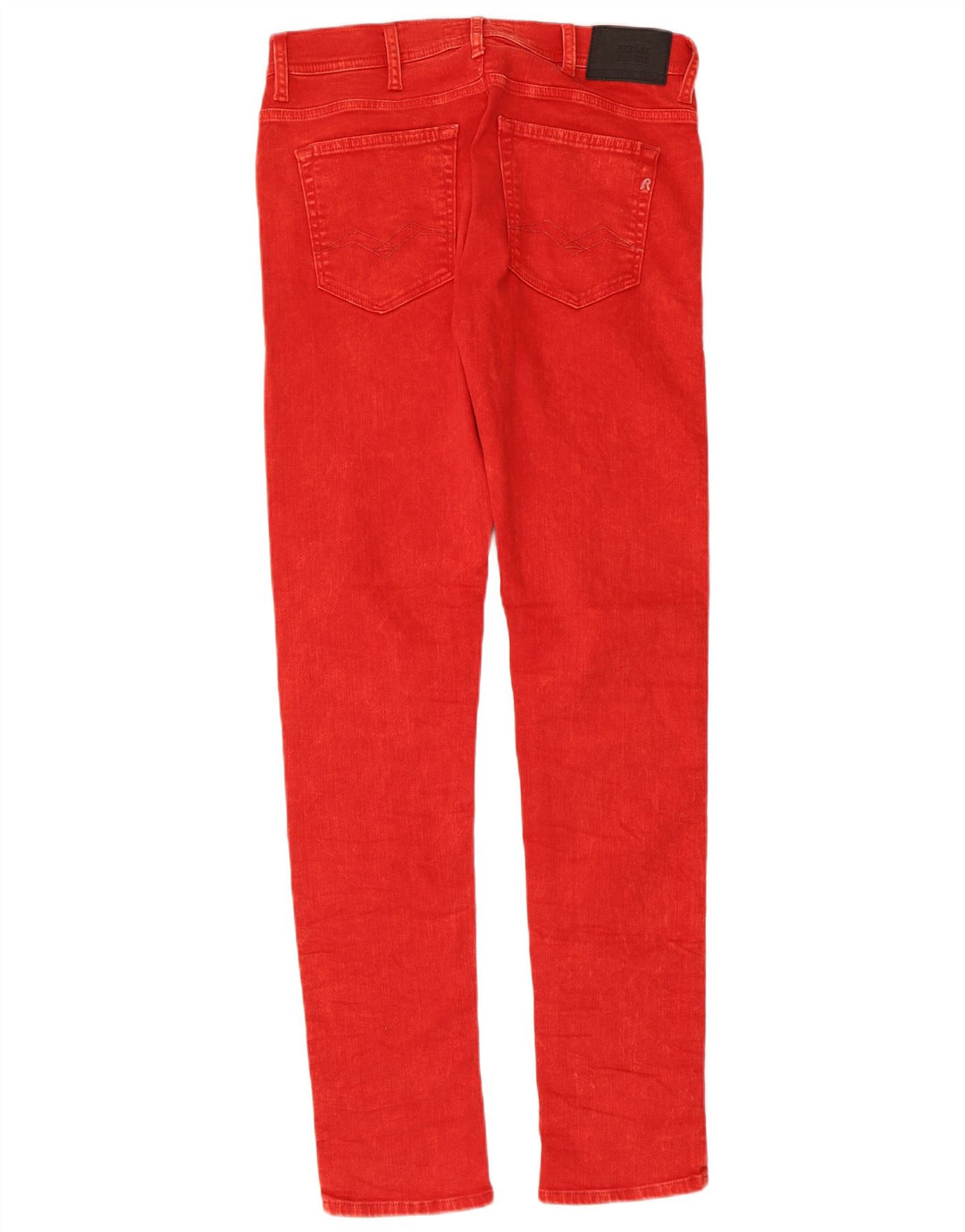 REPLAY Ανδρικό Skinny Jeans W30 L32 Red Cotton