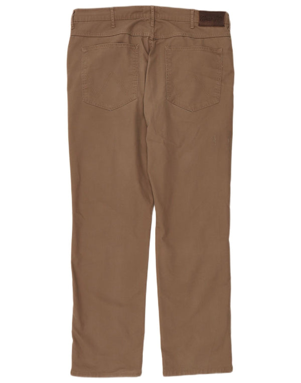 WRANGLER Ανδρικό παντελόνι Chino ίσιο Arizona W36 L30 Καφέ βαμβακερό