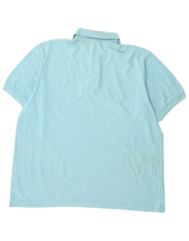Ανδρικό πουκάμισο πόλο Lacoste 7 2XL Μπλε βαμβακερό