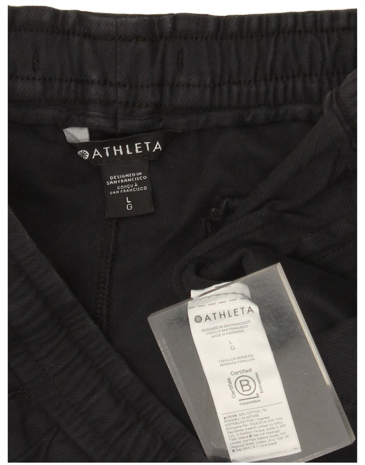 Athleta Ανδρικό Σορτς Chino Μεγάλο W34 Μπλε Βαμβακερό