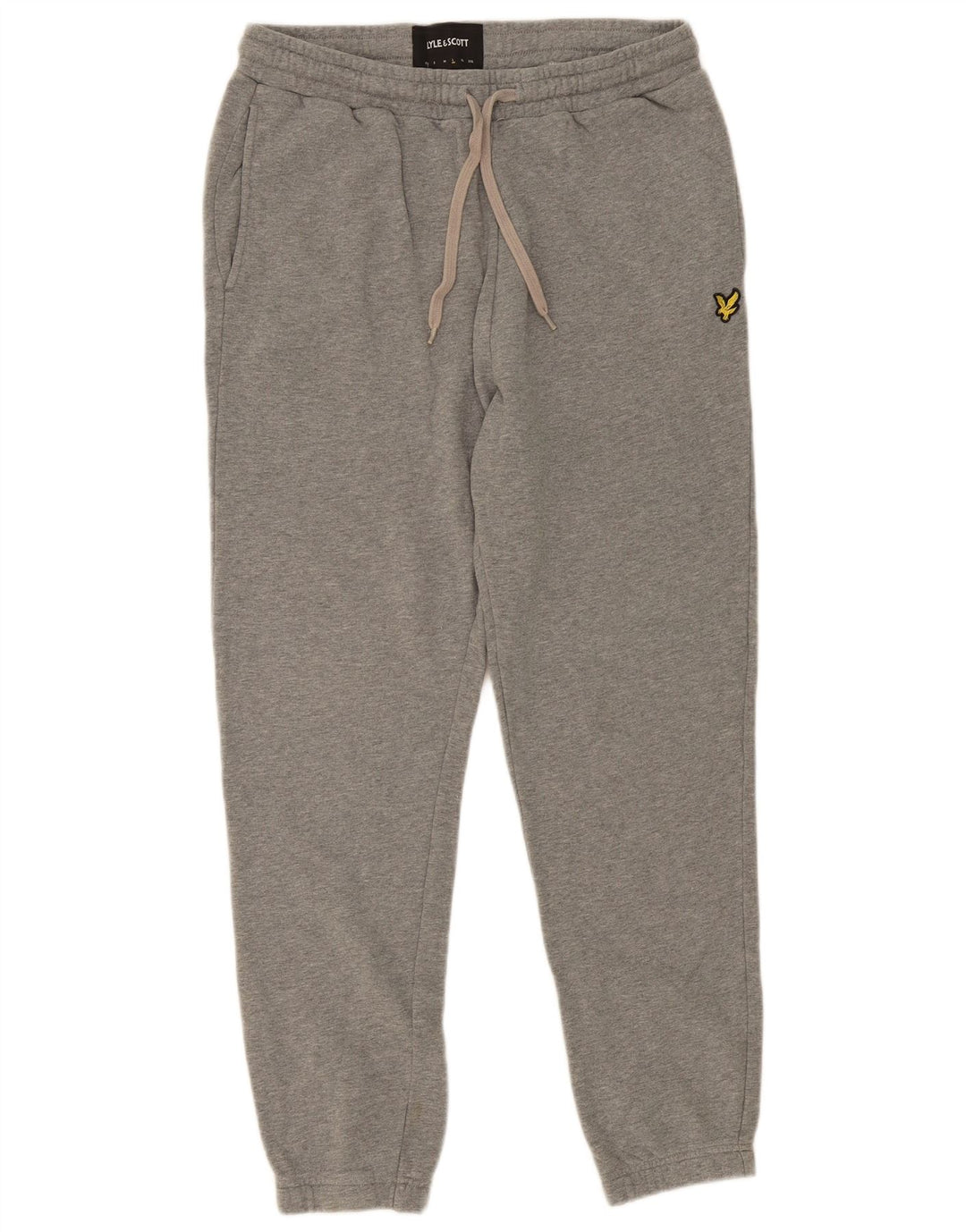 Ανδρική φόρμα LYLE & SCOTT Παντελόνι Joggers Μεγάλο Γκρι Βαμβακερό
