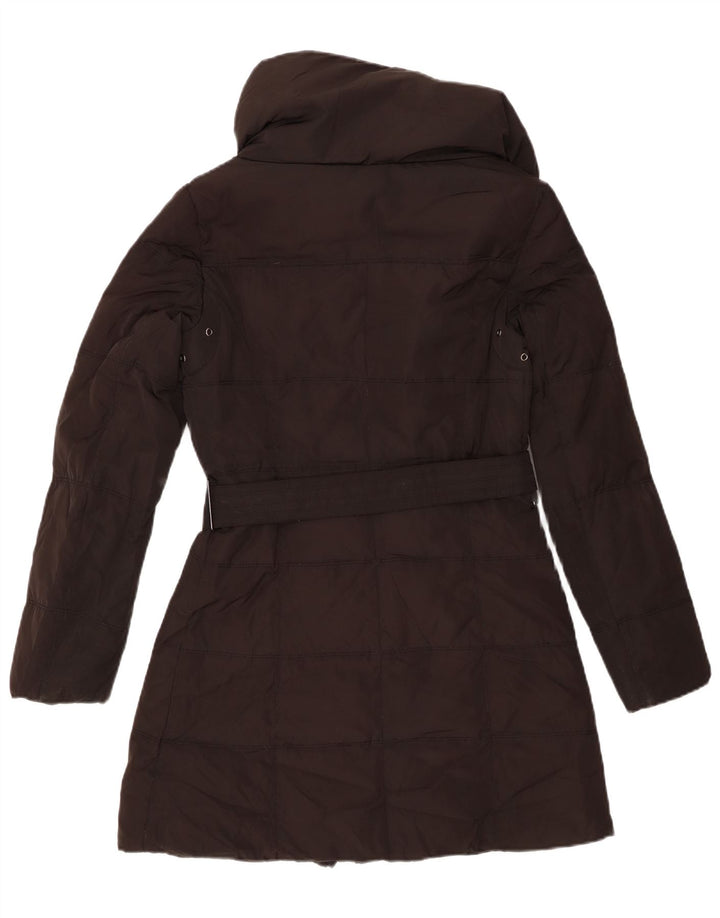 Zara Γυναικείο παλτό UK 12 Medium Black Polyester