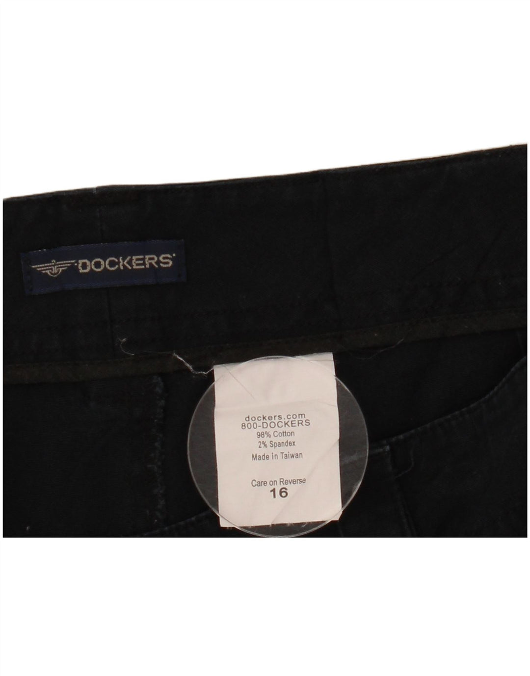 Dockers Γυναικείο Hot Παντελόνι US 16 2XL W38 Navy Blue Cotton