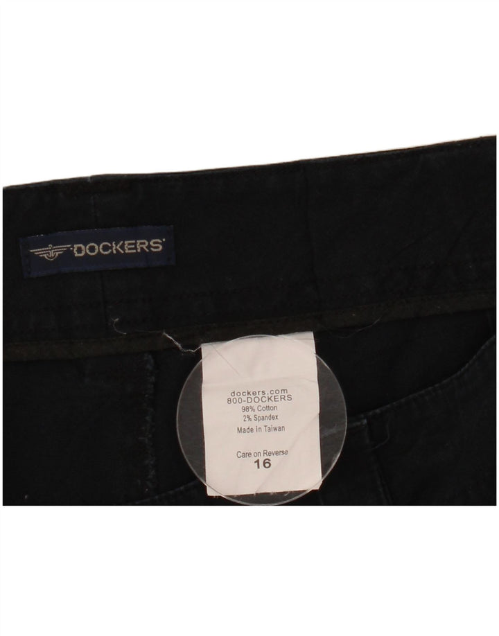 Dockers Γυναικείο Hot Παντελόνι US 16 2XL W38 Navy Blue Cotton