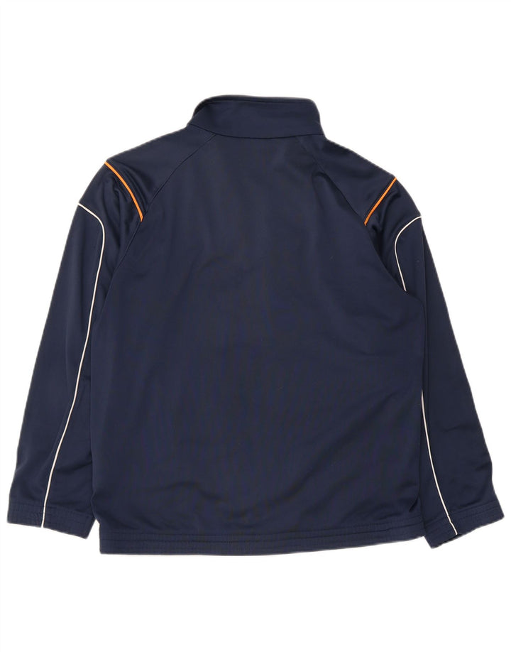 Γυναικεία αθλητική φόρμα Champion Top Jacket UK 12 Medium Navy Blue Colourblock