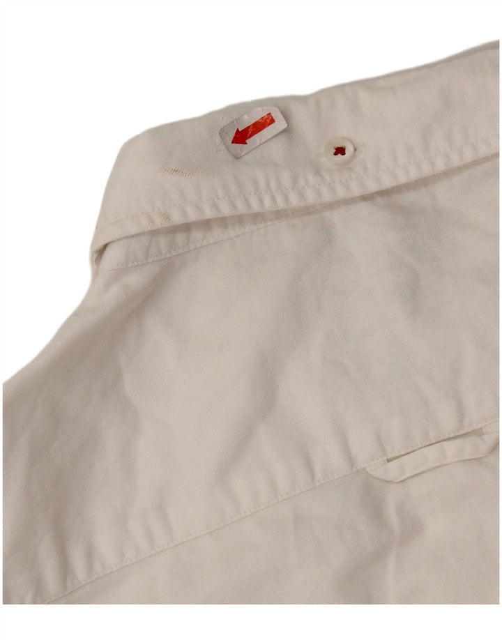 Ανδρικό πουκάμισο Gant 3XL από λευκό βαμβακερό