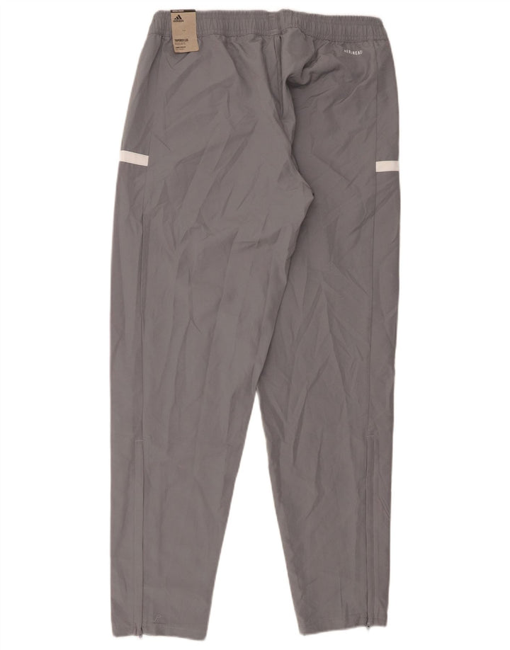 Γυναικεία αθλητική φόρμα γραφικών Adidas UK 12/14 Medium Grey Polyester