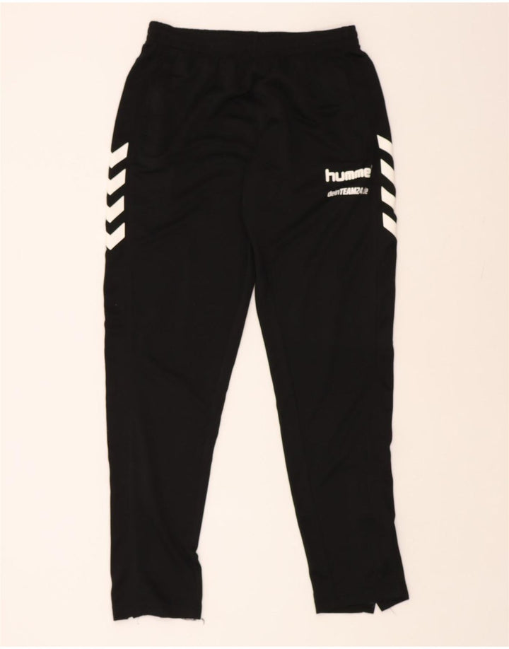 HUMMEL Mens Graphic Tracksuit Trousers Medium  Black Vintage Hummel and Second-Hand Hummel from Messina Hembry 