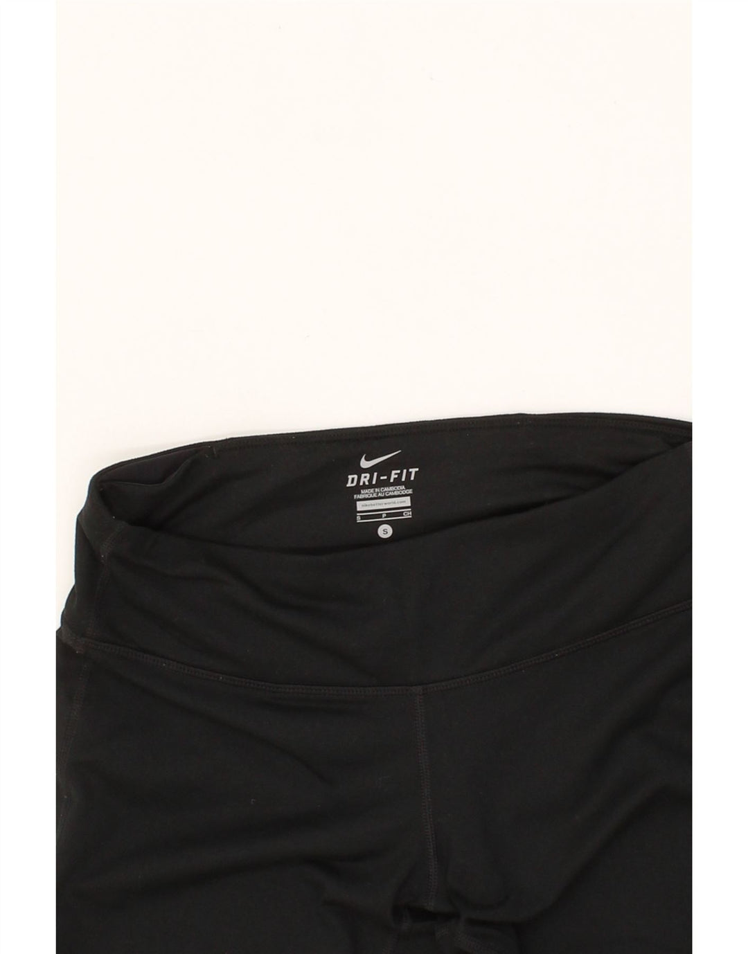 NIKE Womens Dri Fit Bermuda Sport Shorts UK 10 Small  Black Polyester Vintage Nike and Second-Hand Nike from Messina Hembry 