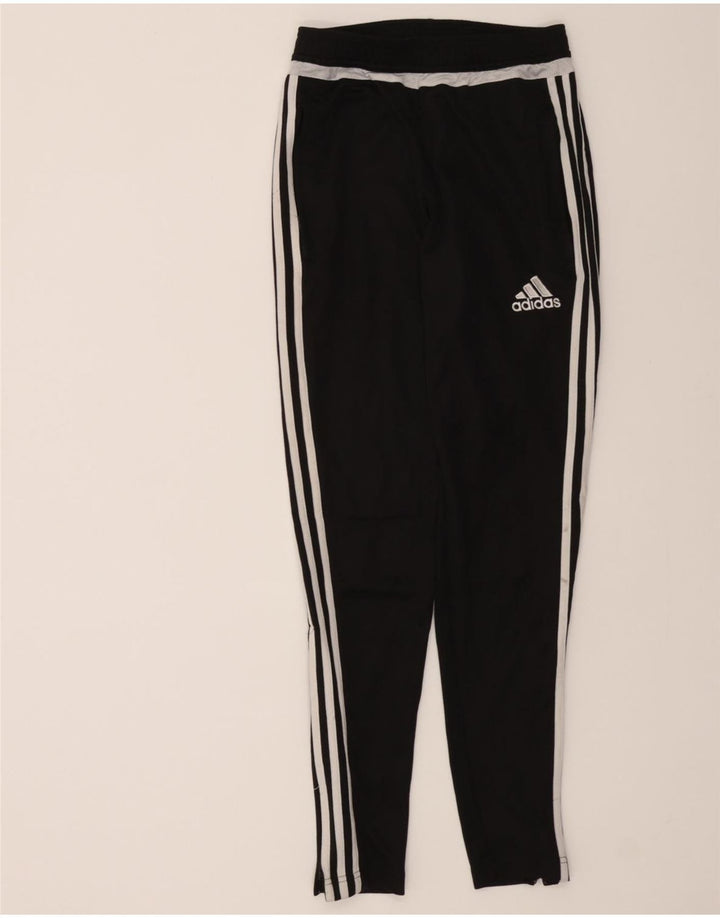 ADIDAS Womens Climacool Tracksuit Trousers UK 4 XS  Black Polyester Vintage Adidas and Second-Hand Adidas from Messina Hembry 
