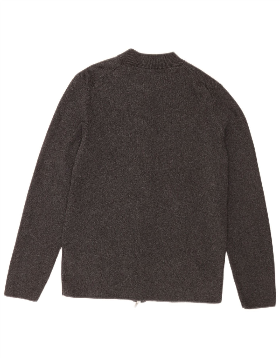 Ανδρικό πουλόβερ Massimo Dutti Ζακέτα Μεσαίο Γκρι Βαμβακερό