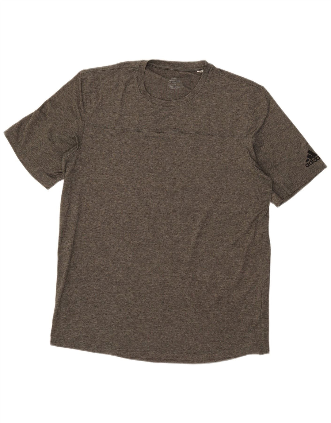 Adidas Ανδρικό T-Shirt Aeroready Top Large Grey Polyester