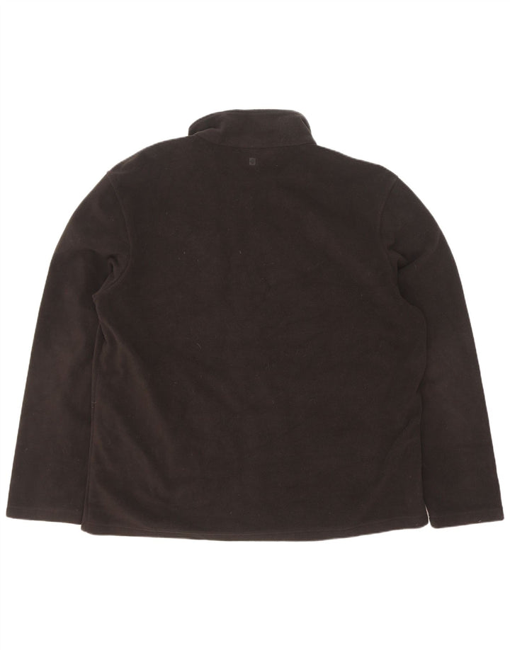 Mountain Warehouse Ανδρικό Fleece Jacket UK 44 2XL Μαύρο Πολυεστέρας