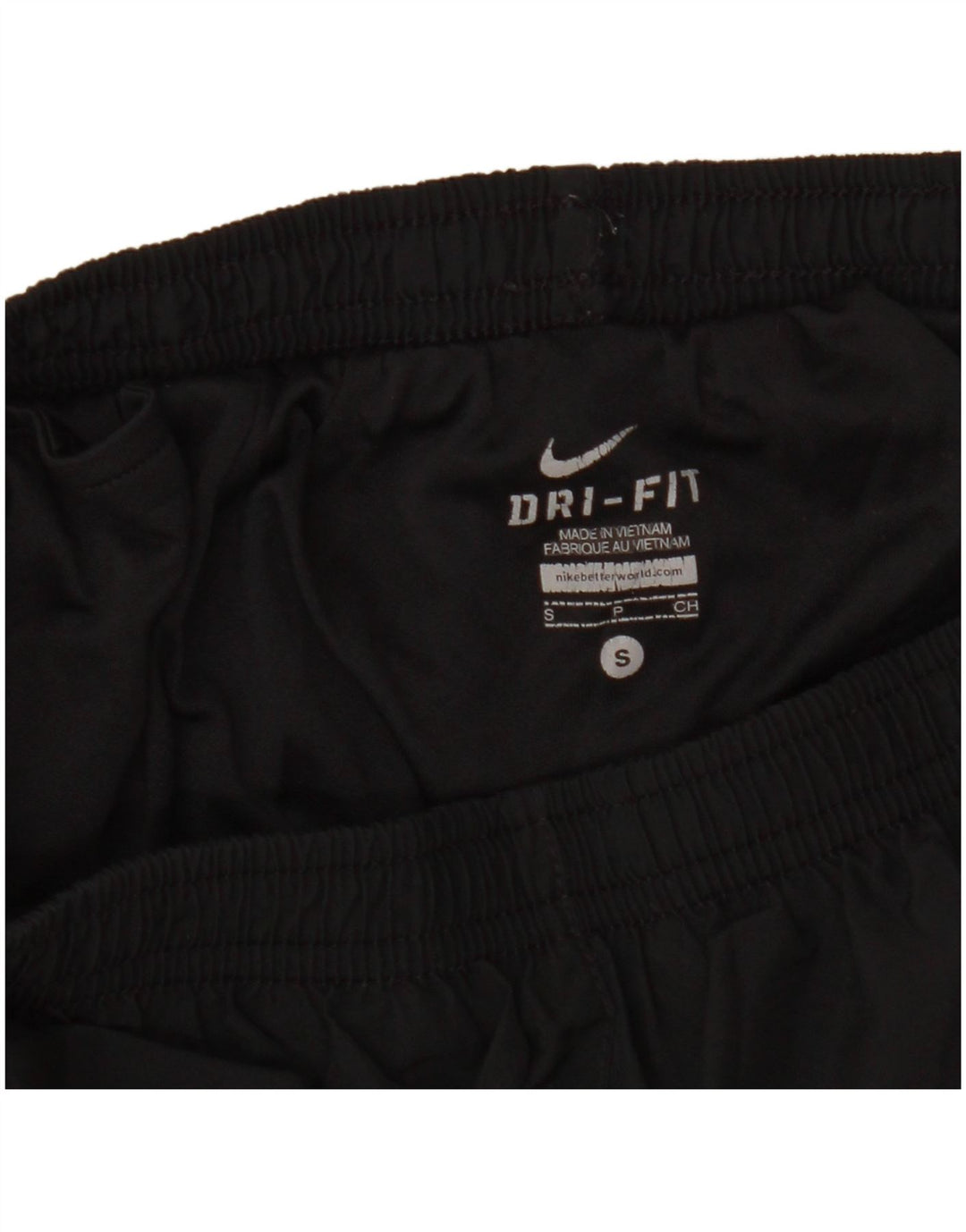 Γυναικείο γραφικό αθλητικό σορτς NIKE NIKE Dri Fit UK 8 μικρό μαύρο χρώμα