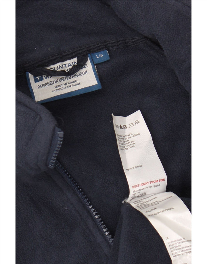 MOUNTAIN WAREHOUSE Ανδρικό Fleece Jacket UK 40 Large Navy Blue Polyester