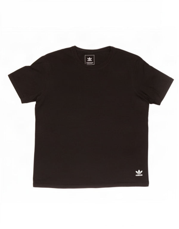Ανδρικό T-Shirt Adidas Top Large Μαύρο