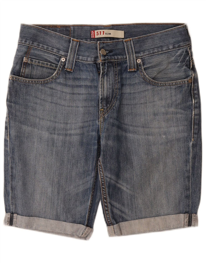 Ανδρικό LEVI'S 511 Slim τζιν σορτς W32 μεσαίο μπλε βαμβακερό