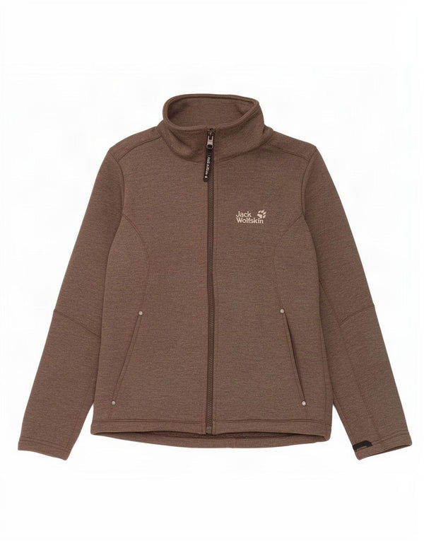 Jack Wolfskin Γυναικεία φόρμα αθλητικής γραμμής Top Jacket UK 12/14 Μεσαίο καφέ