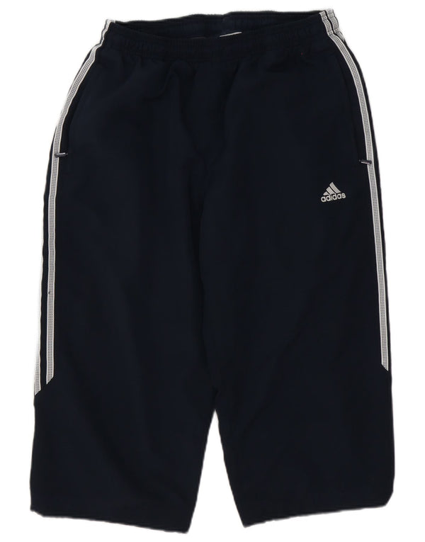Ανδρική αθλητική φόρμα Adidas Capri Παντελόνι μεσαίου μπλε ναυτικού πολυεστέρα