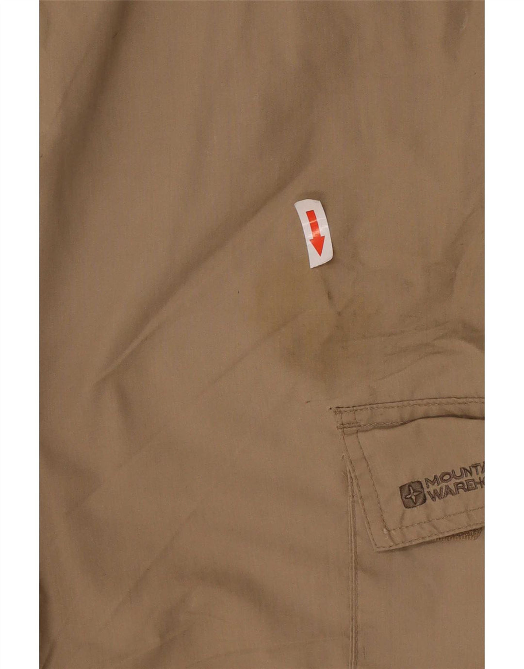 Mountain Warehouse Ανδρικό ίσιο παντελόνι Cargo W34 L26 Beige Polyester