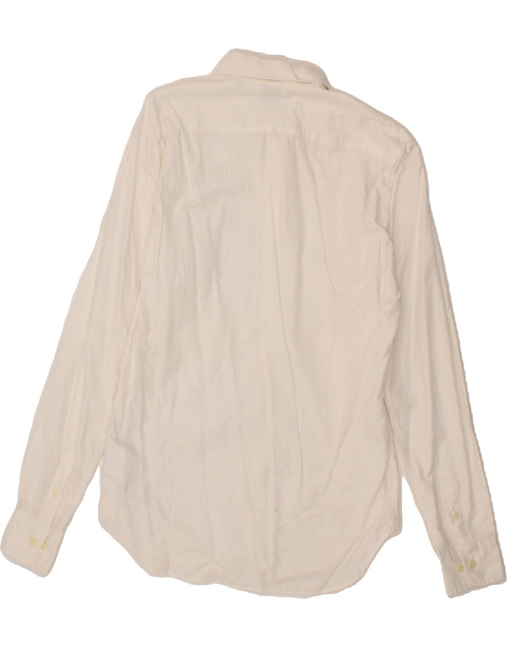 MARINA YACHTING Mens Shirt Size 39 Medium White Cotton Vintage Marina Yachting and Second-Hand Marina Yachting from Messina Hembry 