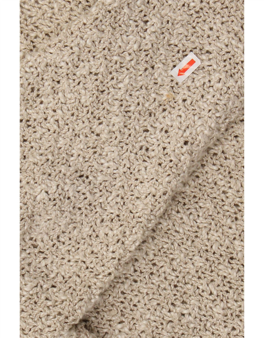 Γυναικείο πουλόβερ με ζακέτα μεγάλου μεγέθους Tivoli UK 14 μεσαίο μπεζ λινό