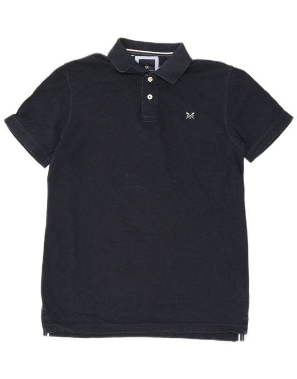 Ανδρικό πουκάμισο Polo Crew Clothing, μεσαίο μπλε βαμβακερό