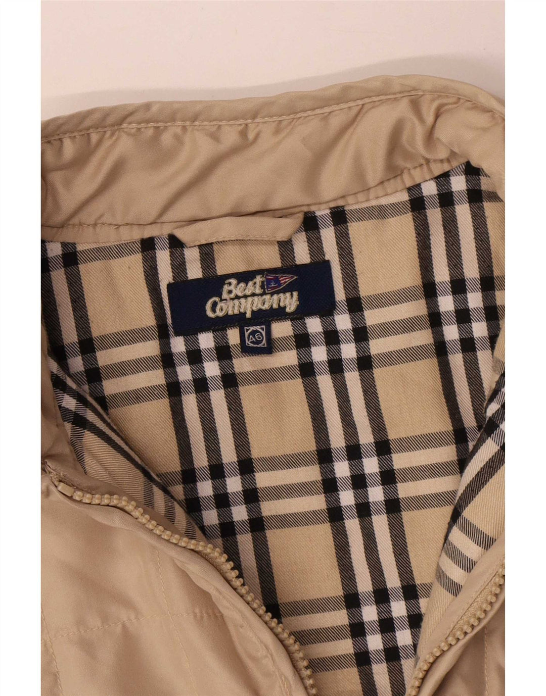 Best Company Γυναικείο Καπιτονέ μπουφάν IT 46 Large Beige Polyester