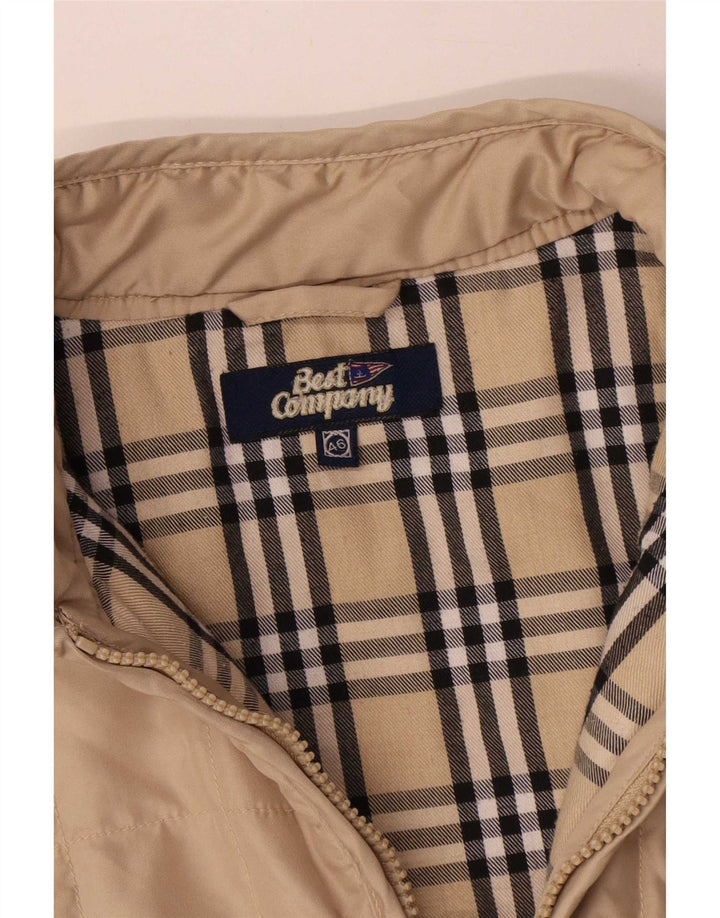 Best Company Γυναικείο Καπιτονέ μπουφάν IT 46 Large Beige Polyester