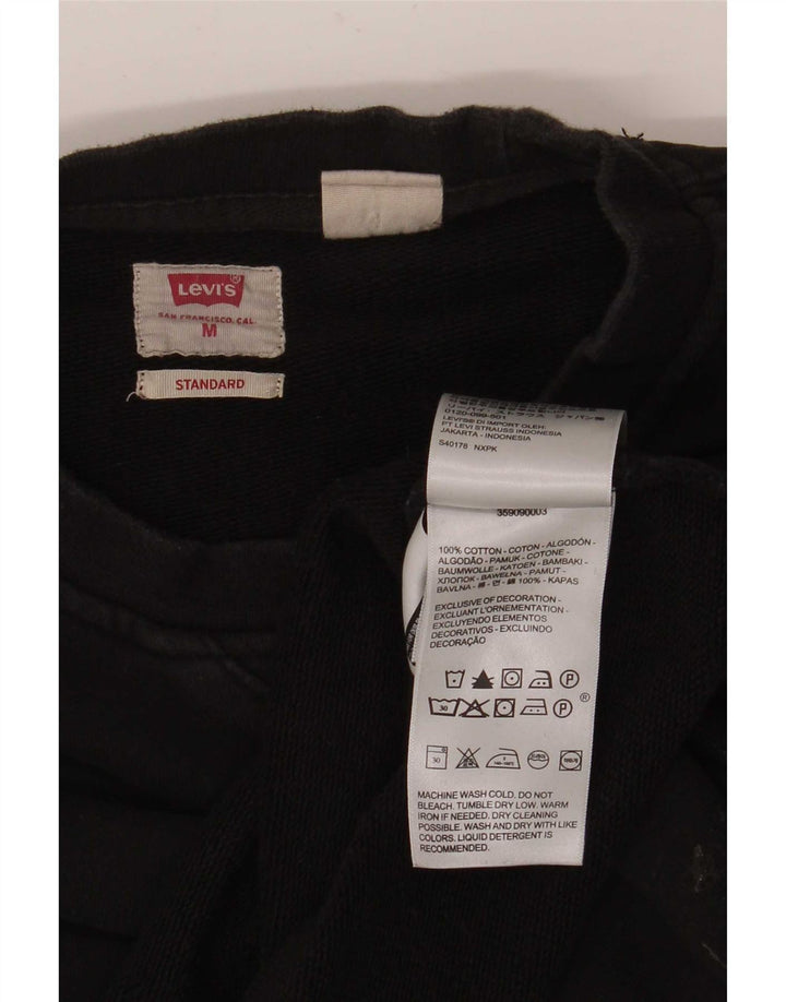 Γυναικεία φούτερ Levi's Standard Oversized Jumper UK 14 Medium Black