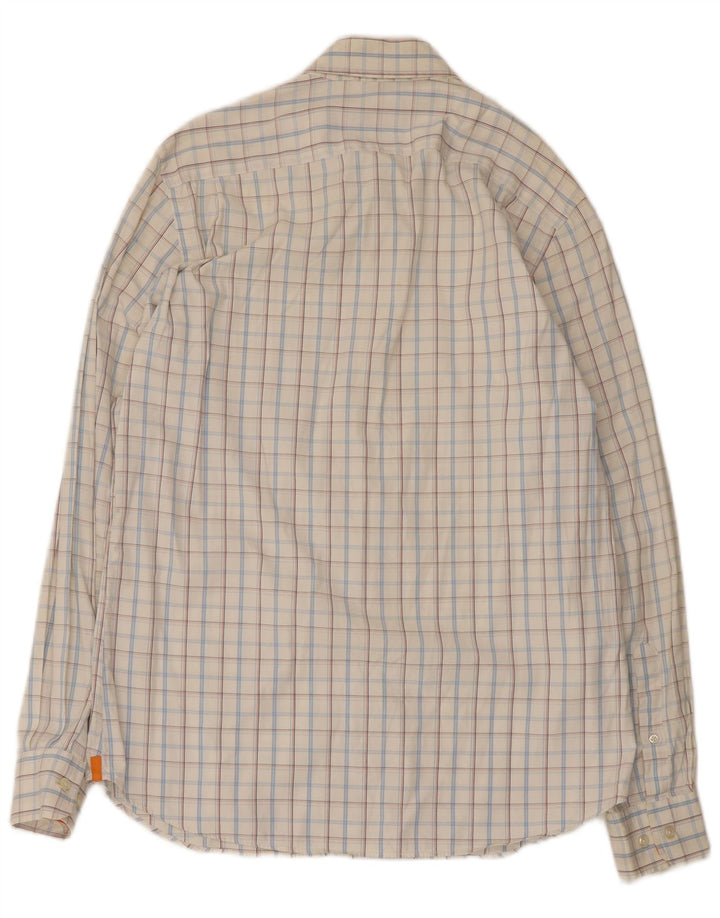 Ανδρικό πουκάμισο Massimo Dutti Λευκό μεγάλο