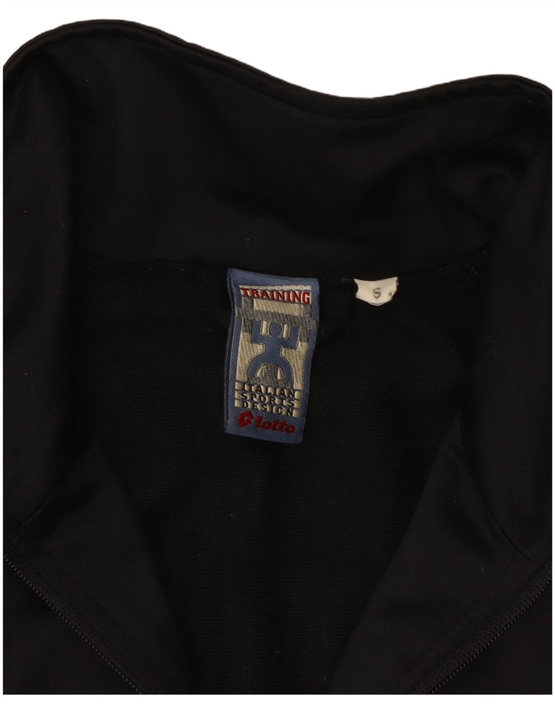 Ανδρική φόρμα γραφικών LOTTO Top Jacket Small Black Colourblock Polyester