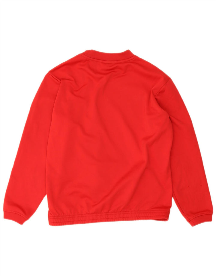 Γραφικό φούτερ Asics Boys Jumper 11-12 ετών Κόκκινο Πολυεστέρας