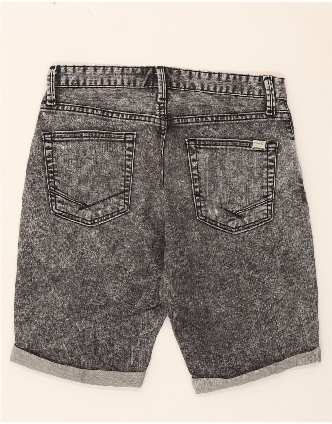 Vans Womens Acid Wash Τζιν σορτς W28 Μεσαίου Γκρι