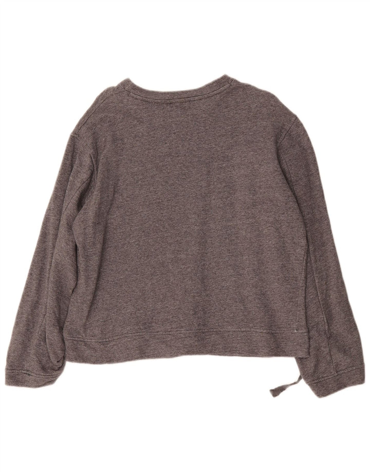 Zara Γυναικεία φούτερ μεγάλου μεγέθους Jumper UK 10 Small Grey Flecked
