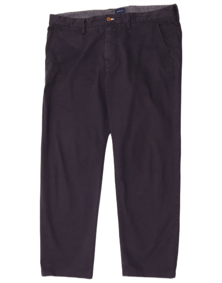 Ανδρικό παντελόνι Gant Regular Chino W38 L30 Navy Blue Cotton