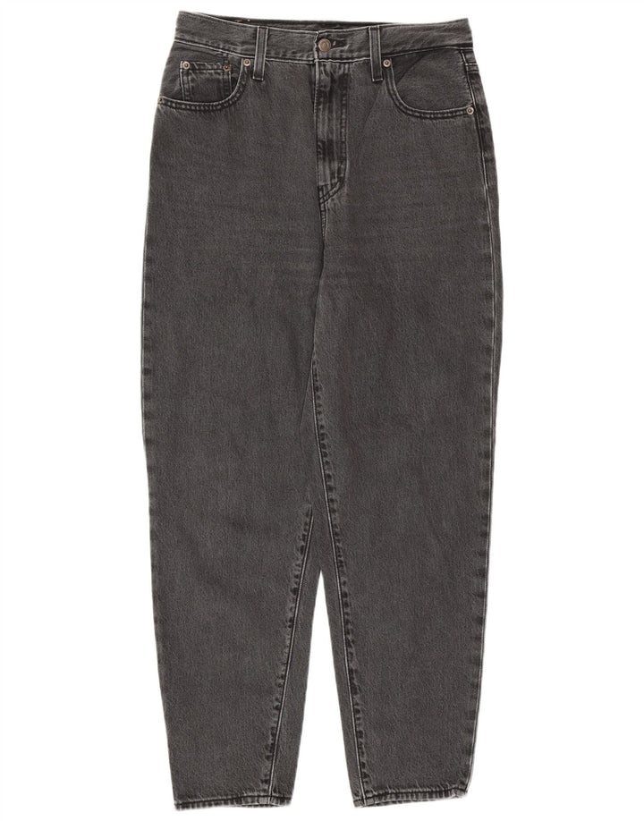 LEVI'S Womens High Rise Loose Jeans W26 L27 Grey Cotton