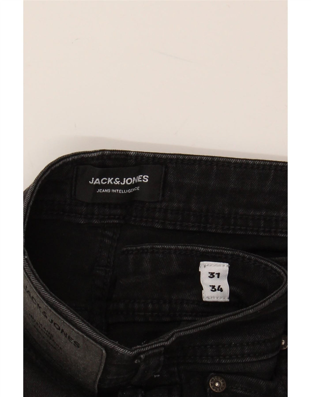 JACK & JONES Ανδρικό Skinny Jeans W31 L34 Μαύρο
