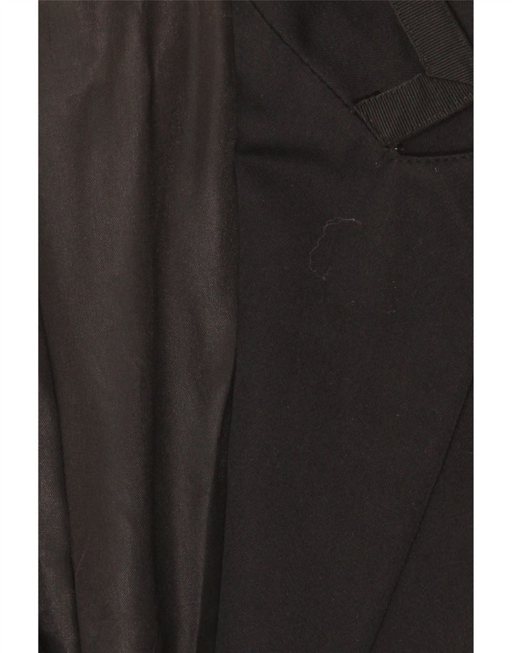 Vintage γυναικείο σακάκι UK 16 Large Μαύρο με 2 Κουμπιά