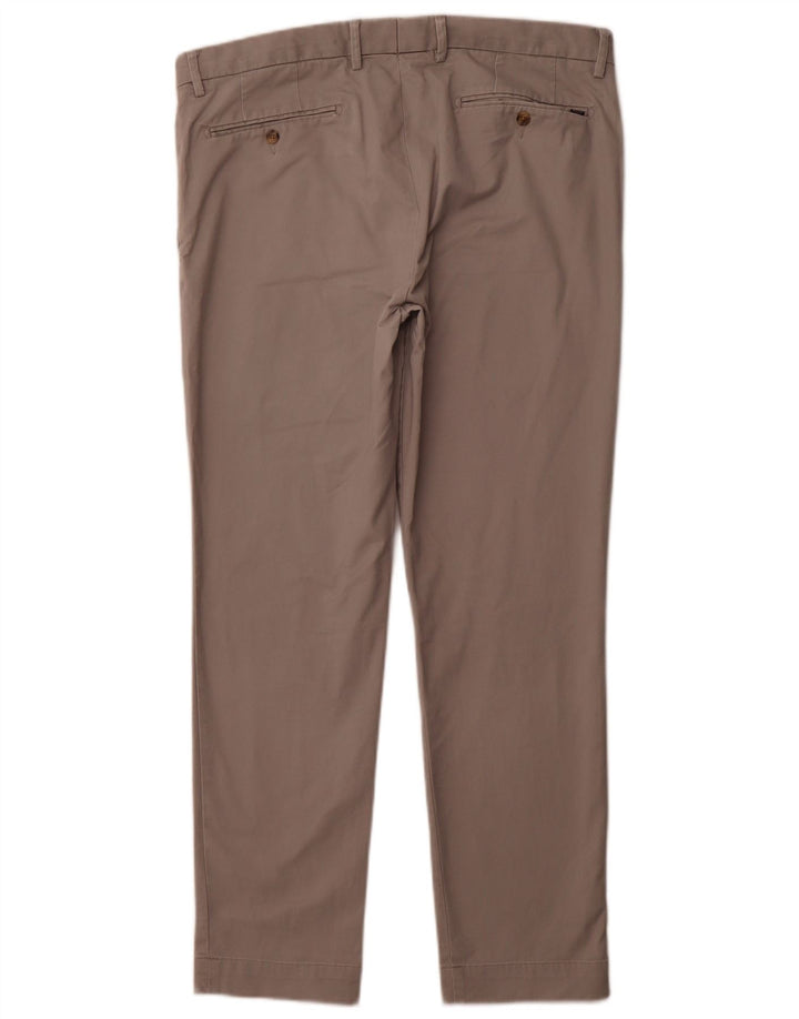 POLO RALPH LAUREN Ανδρικό παντελόνι με λεπτή εφαρμογή W36 L30 Γκρι βαμβακερό