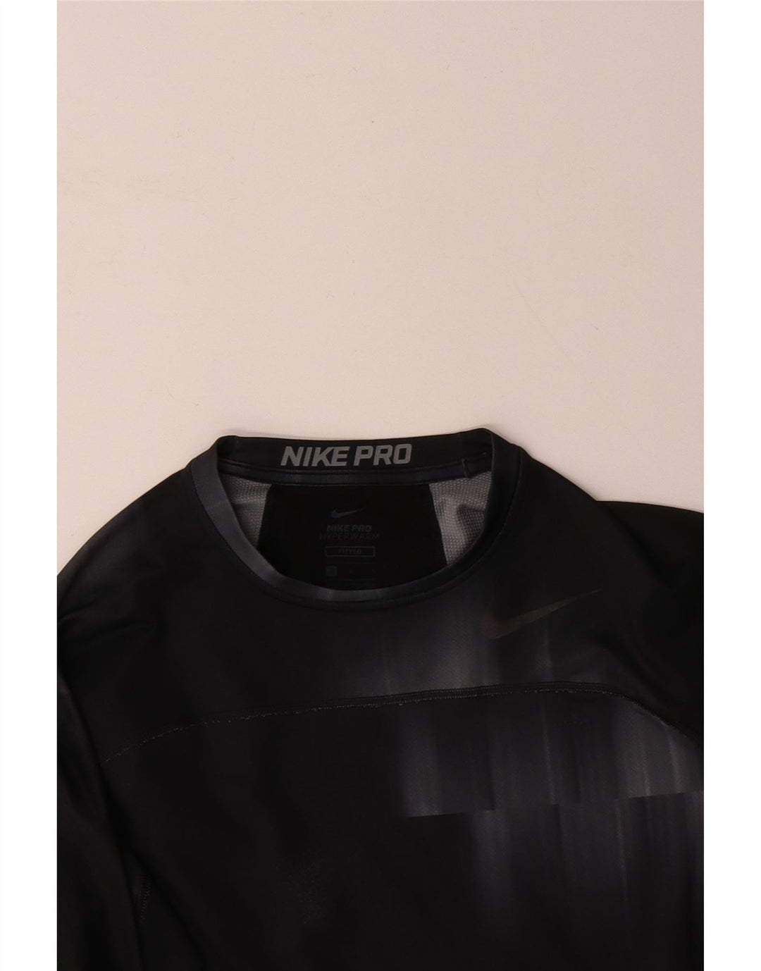 Ανδρικό μπλουζάκι NIKE με μακρυμάνικο μεγάλο μαύρο δέσιμο πολυεστέρα