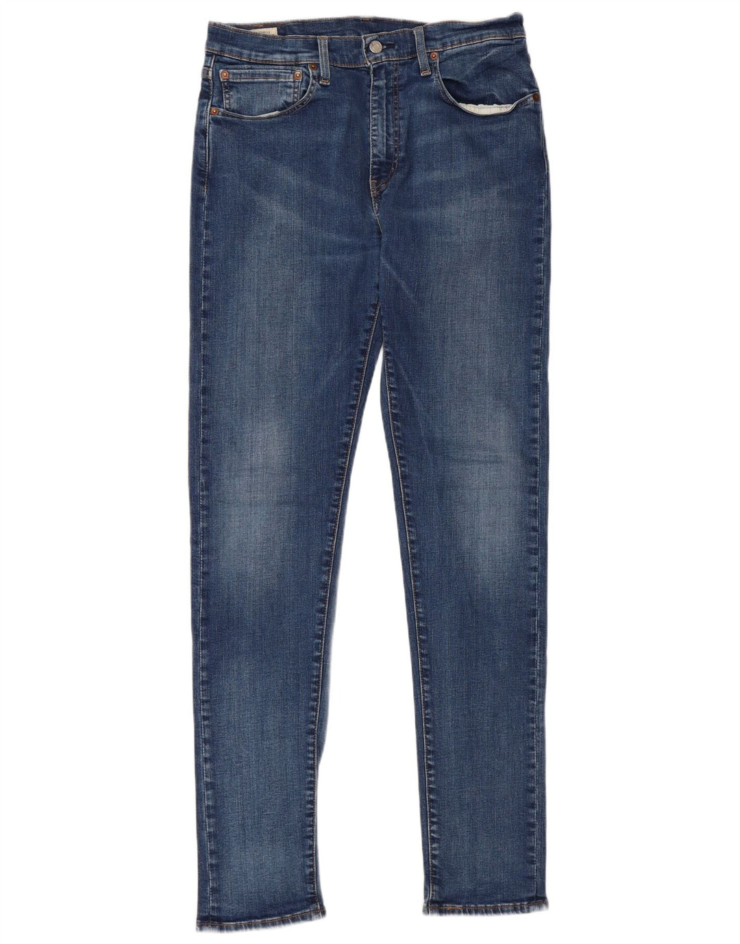 Levi's Mens 512 Slim Tapered Jeans W34 L33 Μπλε βαμβακερό