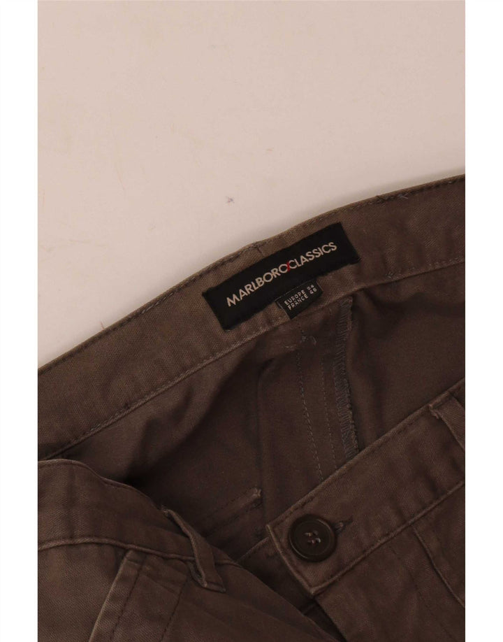 Ανδρικό παντελόνι Cargo Marlboro Classics Regular W34 L34 Καφέ
