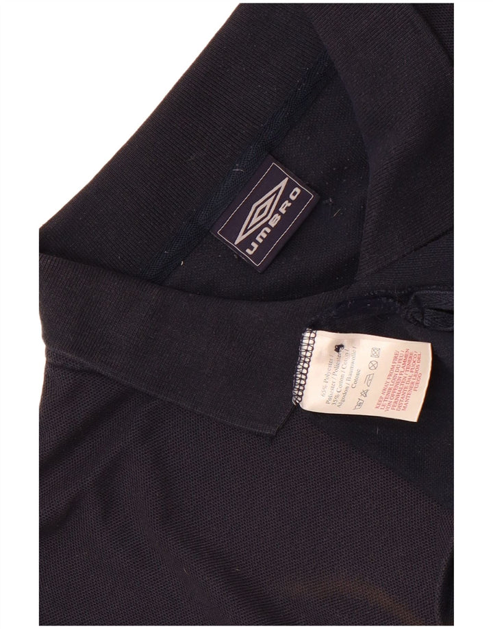 Ανδρικό πουκάμισο Umbro Polo XL Navy Blue Polyester
