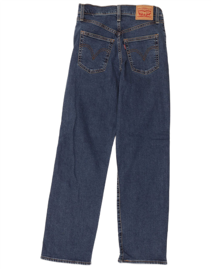 Γυναικείο Levi's Ribcage Straight Jeans W27 L29 Μπλε βαμβακερό