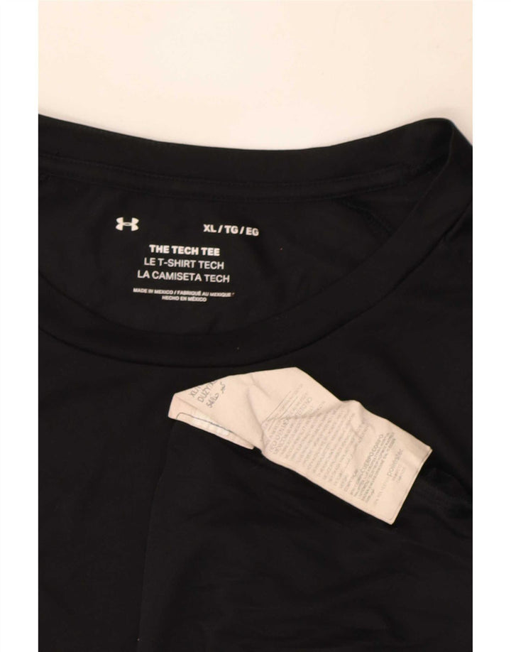 Under Armour Ανδρικό T-Shirt Top XL μαύρο πολυεστέρα
