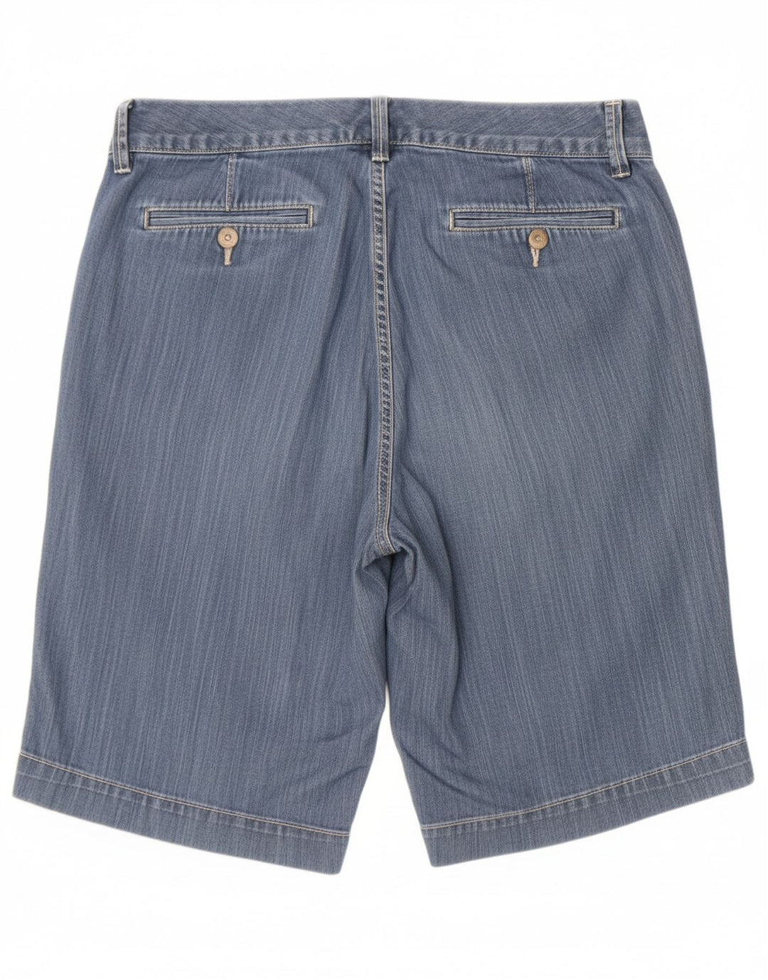 EDDIE BAUER Womens Denim Shorts US 10 Large W32  Blue Cotton